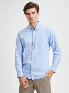 Jack&Jones Camicia da uomo JJEOXFORDSlim Fit 12182486 CashmereBlue L