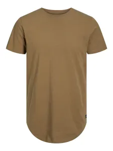 Jack&Jones T-shirt da uomo JJENOA Long Line Fit 12113648 Otter XL