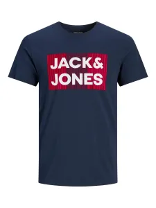 Jack&Jones T-shirt Uomo JJECORP Slim Fit 12151955Navy Blazer PLAY L