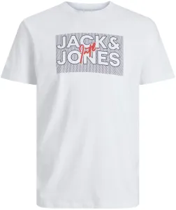 Jack&Jones T-shirt da uomo JJMARIUS Regular Fit 12235210 White L