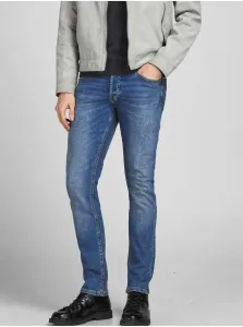 Blue slim fit jeans Jack & Jones Glenn - Men #796151