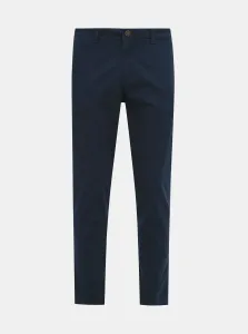 Jack&Jones Pantaloni da uomo JJIMARCO Slim Fit 12150148 Navy Blazer 32/32