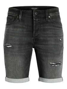 Jack&Jones Pantaloncini da uomo JJIRICK Regular Fit 12224129 Black Denim XL