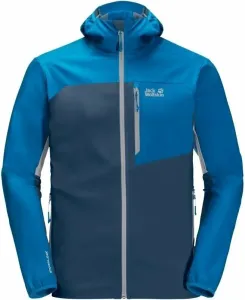 Jack Wolfskin Eagle Peak II Softshell Blue Pacific XL Giacca outdoor