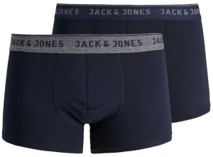 Jack&Jones 2 PACK - boxer da uomo JACVINCENT 12138239 Navy Blazer L
