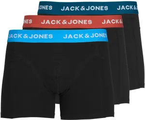 Jack&Jones 3 PACK - boxer da uomo JACMARVIN 12237286 Black M