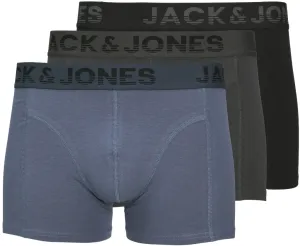 Jack&Jones 3 PACK - boxer da uomo JACSHADE 12250607 Black M