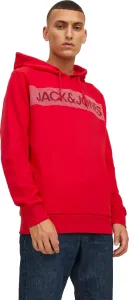 Jack&Jones Felpa da uomo JJECORP 12152840 True Red Play-3 M