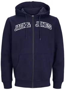 Jack&Jones Felpa da uomo JJROUX Regular Fit 12241567 Navy Blazer L