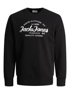 Jack&Jones Felpa uomo JJFOREST Standard Fit 12248002 Black L