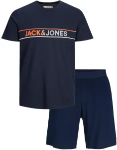 Jack&Jones PACK - T-shirt e pantaloncini JACJAXON Standard Fit 12248978 Navy Blazer S