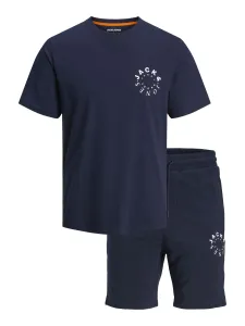 Jack&Jones PACK - T-shirt e pantaloncini JJWARRIOR Regular Fit 12251407 Navy blazer S