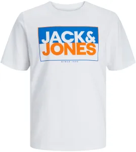 Jack&Jones T-shirt da uomo JCOBOX Standard Fit 12248123 White L
