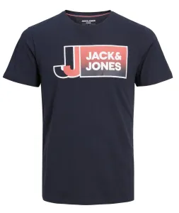 Jack&Jones T-shirt da uomo JCOLOGAN Standard Fit 12228078 Navy Blazer L