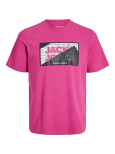 Jack&Jones T-shirt da uomo JCOLOGAN Standard Fit 12242492 pink yarrow M
