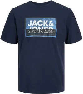 Jack&Jones T-shirt da uomo JCOLOGAN Standard Fit 12253442 Navy Blazer M