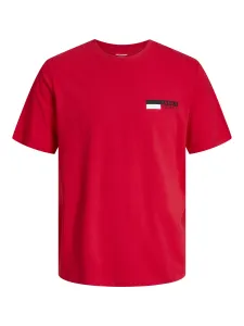 Jack&Jones T-shirt da uomo JJECORP Standard Fit 12233999 True Red L