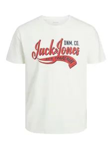 Jack&Jones T-shirt da uomo JJELOGO Standard Fit 12233594 Cloud Dancer S