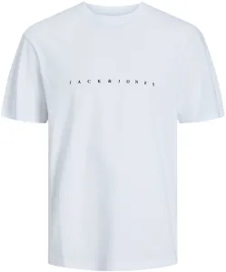 Jack&Jones T-shirt da uomo JJESTAR Relaxed Fit 12234746 White L