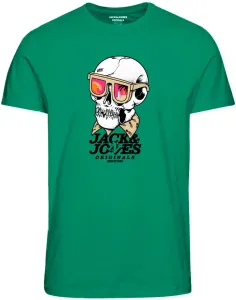 Jack&Jones T-shirt da uomo JORBONEY Standard Fit 12245199 Holly Green L
