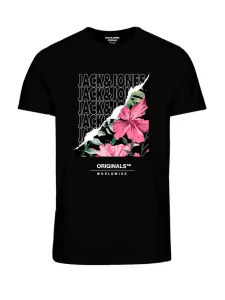 Jack&Jones T-shirt da uomo JORBOOSTER Standard Fit 12232998 Black M