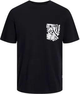 Jack&Jones T-shirt da uomo JORLAFAYETTE Standard Fit 12250435 Black S