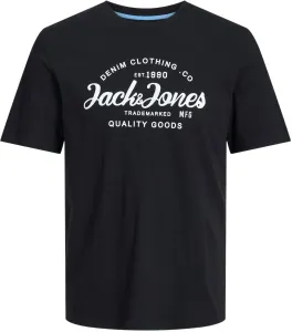 Jack&Jones T-shirt uomo JJFOREST Standard Fit 12247972 Black L