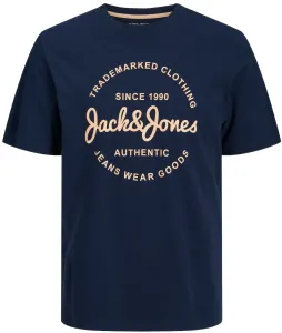 Jack&Jones T-shirt uomo JJFOREST Standard Fit 12247972 Navy Blazer M