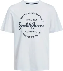 Jack&Jones T-shirt uomo JJFOREST Standard Fit 12247972 White XXL