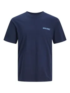 Jack&Jones T-shirt uomo JJGROW Relaxed Fit 12248615 Navy Blazer XXL