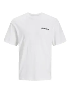 Jack&Jones T-shirt uomo JJGROW Relaxed Fit 12248615 White L