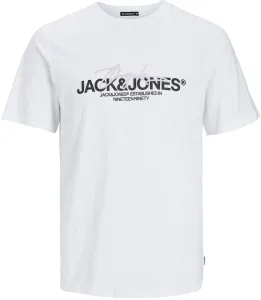 Jack&Jones T-shirt uomo JORARUBA Standard Fit 12255452 Bright White L
