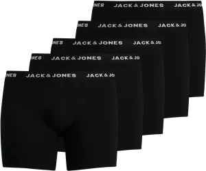 Jack&Jones PLUS 5 PACK - boxer da uomo JACHUEY 12194944 Black 3XL