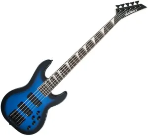 Jackson JS Series Concert Bass JS3V IL Metallic Blue Burst #2075618