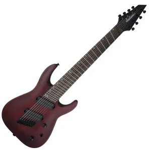 Jackson X Series Dinky Arch Top DKAF8 IL Nero-Stained Mahogany