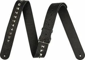 Jackson Metal Stud Leather Tracolla Pelle Black