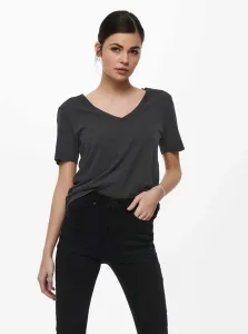 Black basic T-shirt JDY Farock - Women #905129