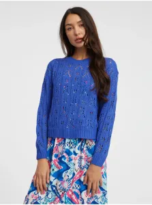 Blue Women Patterned Sweater JDY Judith - Women #2424974