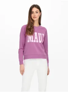 Purple Sweatshirt with Prints JDY Venus - Women #903719