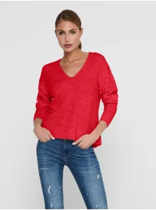 Red Womens Sweater JDY Elanora - Women