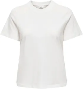 Jacqueline de Yong T-shirt donna JDYPISA Regular Fit 15292431 Cloud Dancer XL