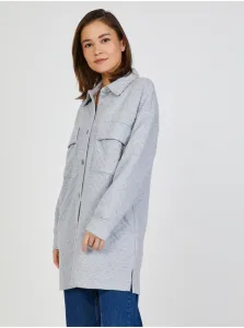 Light grey shirt jacket JDY Ruth - Ladies #906213