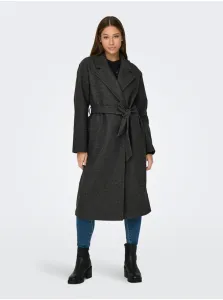 Women's dark grey brindle coat JDY Viola - Women #2830040