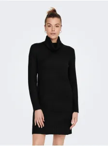 Black Womens Sweater Dress JDY Elanor - Ladies