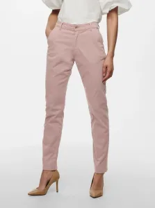 JDY Pink Shortened Pants Jacqueline de Yong Dakota - Women