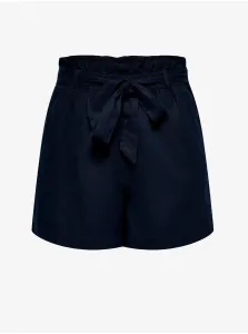 Dark blue shorts with linen JDY Say - Women #2191597