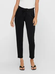 Black Shortened Pants with Binding JDY Catia - Ladies #2424630