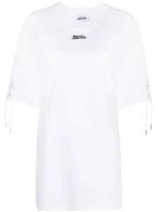 JEAN PAUL GAULTIER - T-shirt Oversize In Cotone Organico Con Logo #2279319