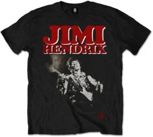Jimi Hendrix Maglietta Block Logo Black M