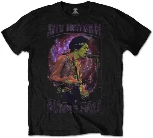 Jimi Hendrix Maglietta Purple Haze Frame Black L